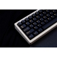 Black Gold 104+28 PBT Doubleshot Full Keycaps Set for Cherry MX Mechanical Gaming Keyboard